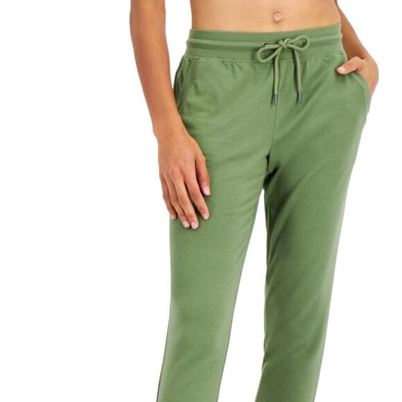 ID Ideology Women's Slim Leg Jogger Pants Green olivine - Picture 4 of 9